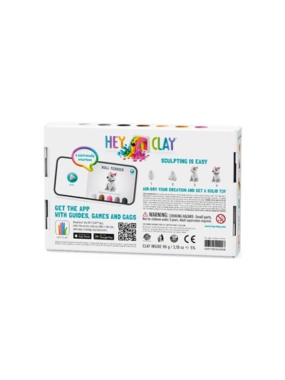 Hey Clay Hava ile Kuruyan Kil (6lı Kutu) - Köpek Hikayesi (Shepherd, Bull Terrier, Yorkie)