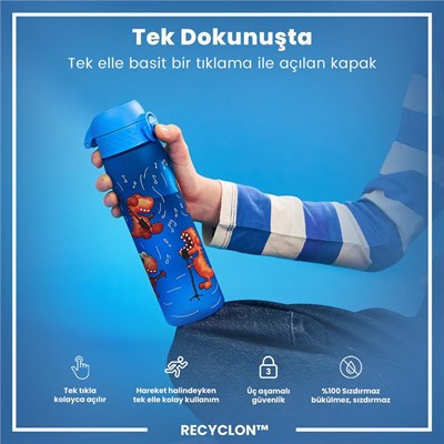 ION8 İnce Suluk - Şarkıcı Dino - 500 ml - Sızdırmaz
