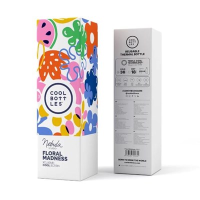 Cool Bottles The Bottle - Nebula - Floral Madness 500ml