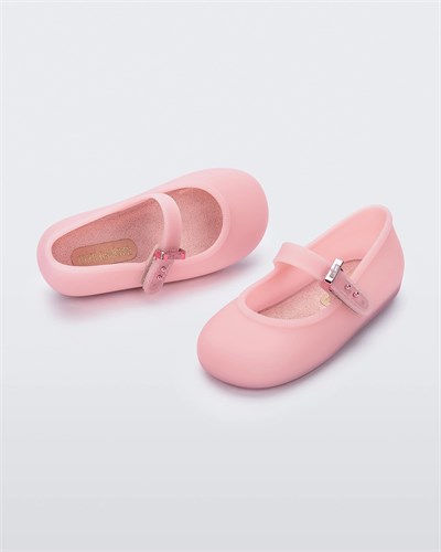 Mini Melissa Soft Ballerina Inf  Sütlü Pembe Kız Çocuk  Babet