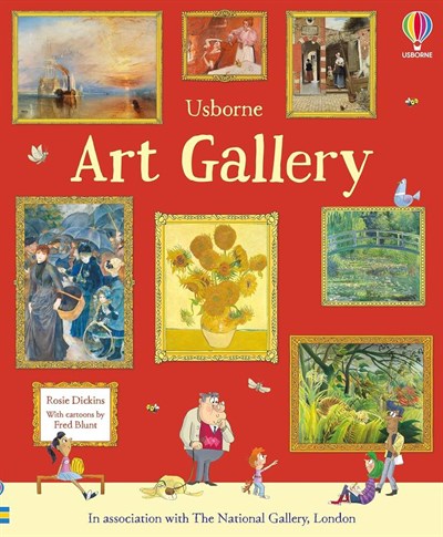 Usborn Book and Jigsaw Art Gallery Puzzle (300 Parça)