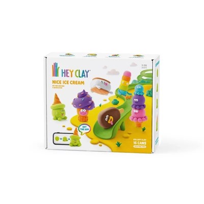 Hey Clay Hava ile Kuruyan Kil (15li Kutu) - Dondurmalar ( Nice Ice Cream)
