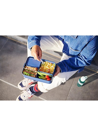 Mepal Bento Lunch Box Take A Break Large Nordic Sage Bölmeli Portatif Yemek Kabı 1500 ml