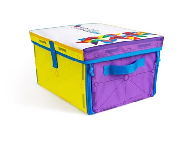 MAGNA-TILES Manyetik Blok Saklama Kutusu ve Oyun Matı