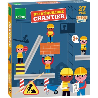 Vilac Construction Site Equilibrist Game- İnşat Denge Oyunu