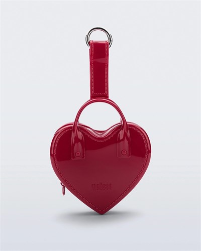 Melissa Heartbeat Pocket Çanta Charmı Kırmızı