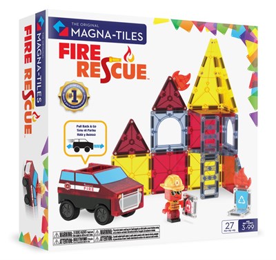 MAGNA-TILES Fire Rescue Manyetik Bloklar (27 Parça)
