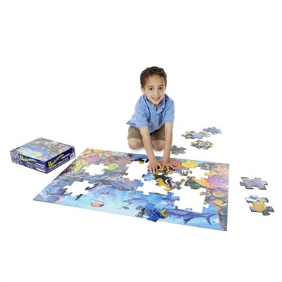 Melissa & Doug Dev Yer Yapbozu- Deniz Altı (48 Parça)
