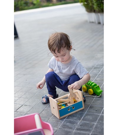 Plan Toys Robot Alet Çantası (Robot Tool Box)