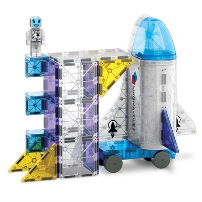 MAGNA-TILES Space Uzay Manyetik Blok Seti (32 Parça)