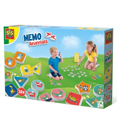 SES Creative Hafıza Oyunu - Hayvanlar Memo Animals 02233