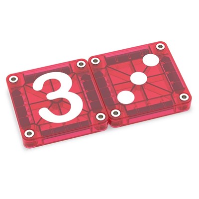 MAGNA-TILES Learn Numbers Manyetik Bloklar (56 Parça)