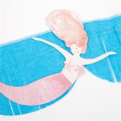 Meri Meri - Mermaid Garland - Deniz Kızı Asılan Süs