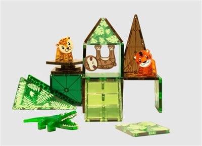 MAGNA-TILES Orman Manyetik Bloklar (25 Parça)