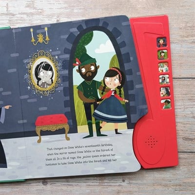 North Parade Publishing Snow White And The Seven Dwarfs Jumbo Sound Book – Listen Along Fairy Tale - Samara Hardy