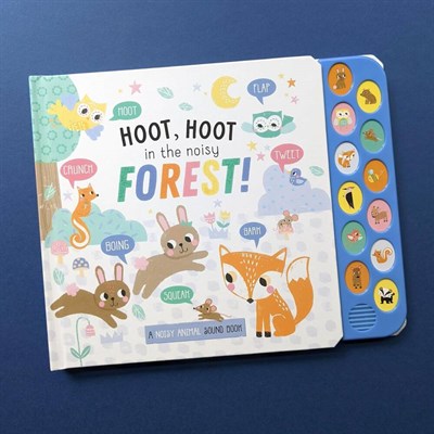 North Parade Publishing Hoot Hoot In The Noisy Forest İngilizce Sesli Kitap (12 Button)