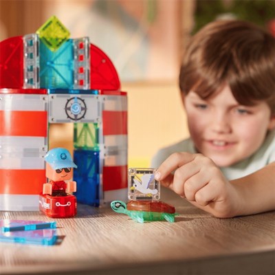 MAGNA-TILES Lighthouse Rescue Manyetik Bloklar (26 Parça)