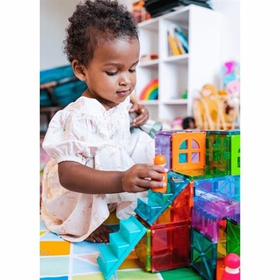 MAGNA-TILES Metropolis Manyetik Bloklar (110 Parça)