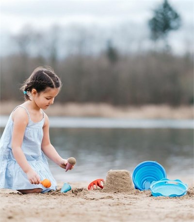compacToys - 7in1 Plaj Kovası Seti - Bej
