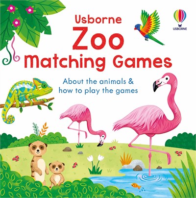 Usborne Publishing Zoo Matching Games and Book