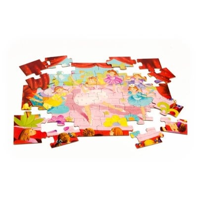 Djeco Dekoratif Puzzle 36 Parça - The Ballerina With The Flower