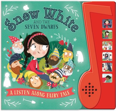 North Parade Publishing Snow White And The Seven Dwarfs Jumbo Sound Book – Listen Along Fairy Tale - Samara Hardy