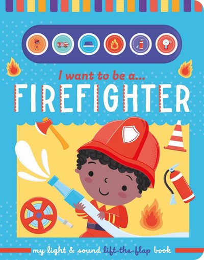 North Parade Publishing Firefighter Light and Sound Book  İngilizce  Sesli Çocuk Kitabı  (6 Button)