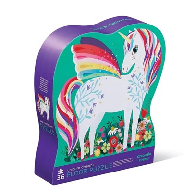 Crocodile Creek Unicorn Dreams Puzzle ( 36 Parça)