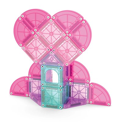 MAGNA-TILES Heart to Heart Travel Set – Kalpli Set Manyetik Bloklar (26 Parça)