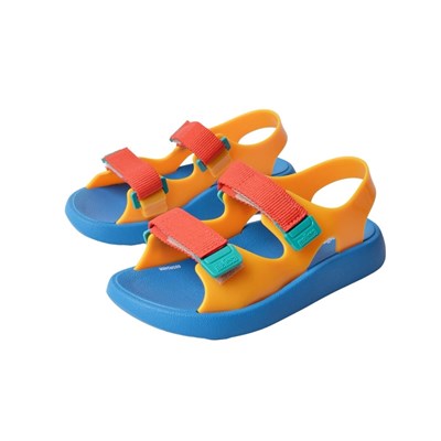 Mini Melissa Mix INF Çok Renkli  Kız Çocuk Sandalet 35916 ( Blue/Red)