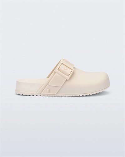 Mini Melissa Cozy Clog INF Bej Çocuk Terlik 36069