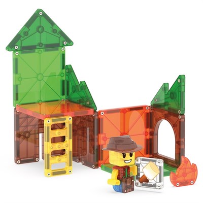 MAGNA-TILES  Camp Out Manyetik Bloklar (16 Parça)