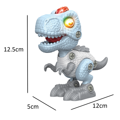 Gokidy Eğitici Sesli Işıklı Sök-tak Dinazor - Robo Dinozor