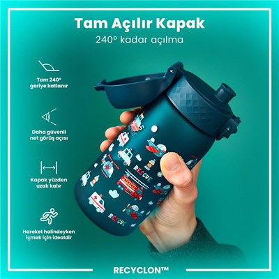 ION8  Çocuk  Suluk - İlk Yardım Taşitları - 350 ml Sızdırmaz