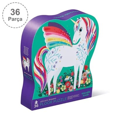 Crocodile Creek Unicorn Dreams Puzzle ( 36 Parça)