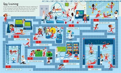 Usborn Book and Jigsaw Spy Maze  Puzzle (300 Parça)