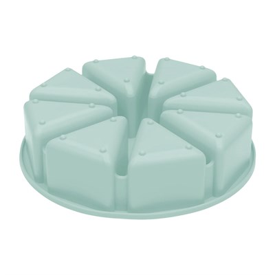 Oioi Slices Silikon Kek Kalıbı River Green