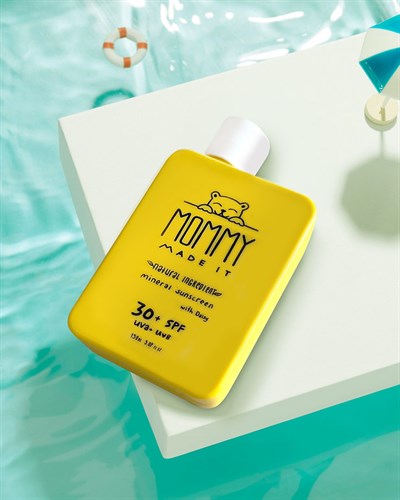 Mommy Made It Mineral Güneş Kremi %100 Temiz Içerikli 30 Spf Uva Uvb suya dayanıklı