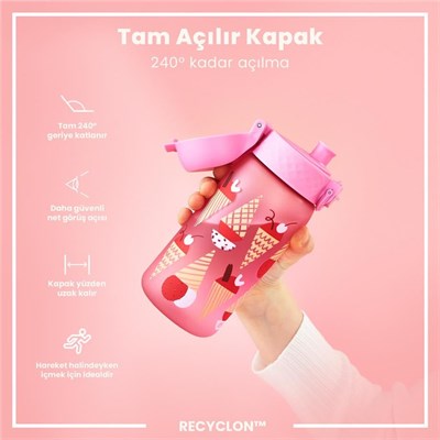 ION8  Çocuk  Suluk - Dondurma- 350 ml - Sızdırmaz
