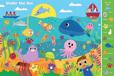 North Parade Publishing Search & Find: Animals (10 Buton)