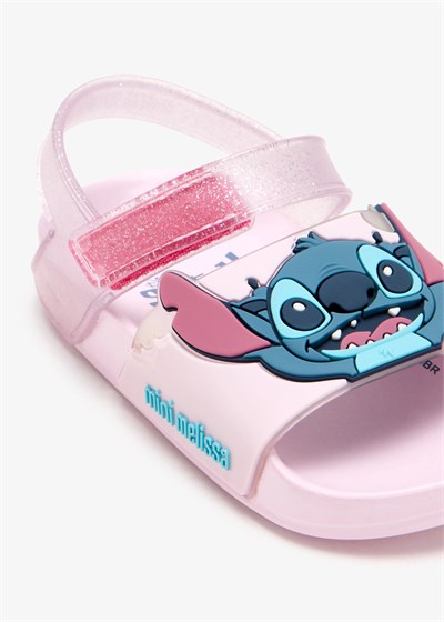 Mini Melissa Flowing Sandal + Stitch Pembe  Kız Çocuk Sandalet 36142