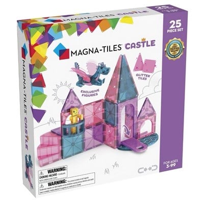 MAGNA-TILES Castle  Prenses Şatosu Manyetik Bloklar ( 25 Parça )
