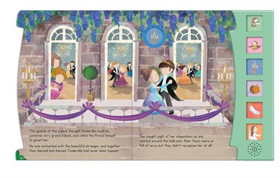 North Parade Publishing Cinderella Fairy Tale Sound Book İngilizce Sesli Kitap (6 Button)