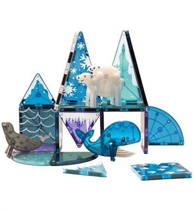 MAGNA-TILES Kuzey Kutbu Manyetik Bloklar (25 Parça)