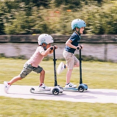 Scoot & Ride Scoot and Ride Helmet Çocuk Kaskı S-M Açık Gri