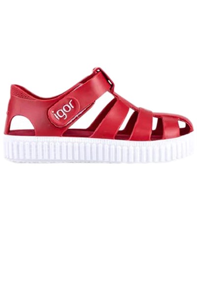 Igor Nico S10289-005  Rojo / Red Çocuk Sandalet