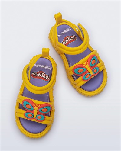 Mini Melissa Create + Play Doh BB Sarı  Kız Çocuk Sandalet 35989
