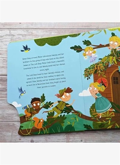 North Parade Publishing Peter Pan A Story Sound Book (6 Button)