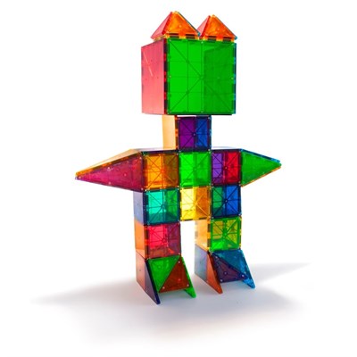 MAGNA-TILES Clear Color Manyetik Bloklar (100 Parça)