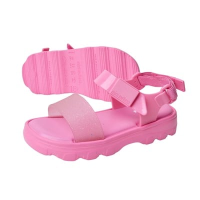 Mini Melissa Kick Off Sandal BB Simli Pembe  Kız Çocuk Sandalet 35935